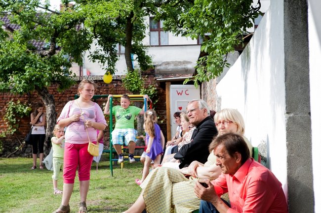 Piknik na jubileusz księdza
