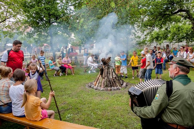 Piknik na jubileusz księdza
