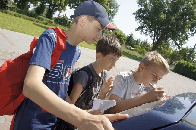 Biegając zwiedzali zabytki