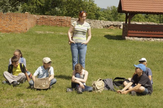 Biegając zwiedzali zabytki