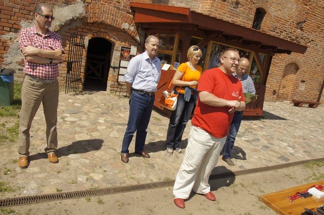 Biegając zwiedzali zabytki