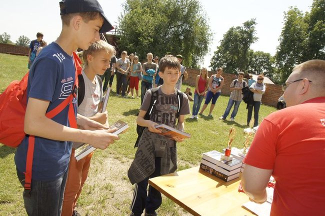 Biegając zwiedzali zabytki