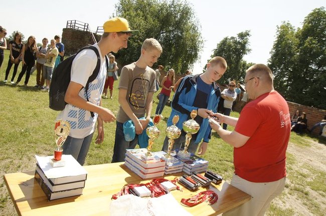Biegając zwiedzali zabytki