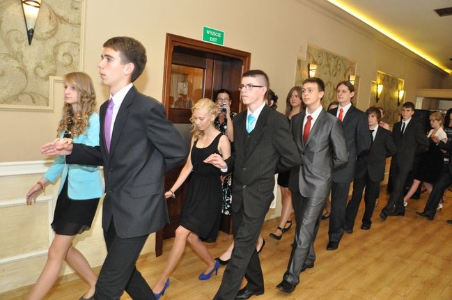 Gimnazjaliści żegnali się w Stylowej