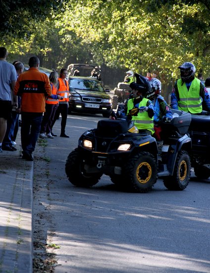 Prawie trzystu zawodników walczyło w kurzu i błocie