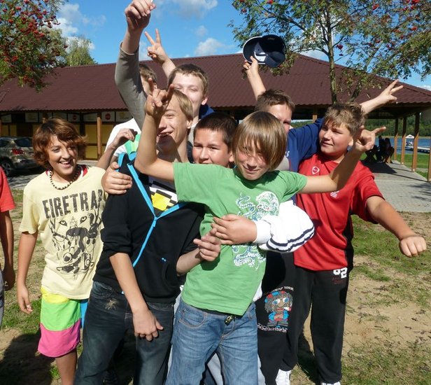 Gimnazjaliści z Dwójki  pożegnali lato