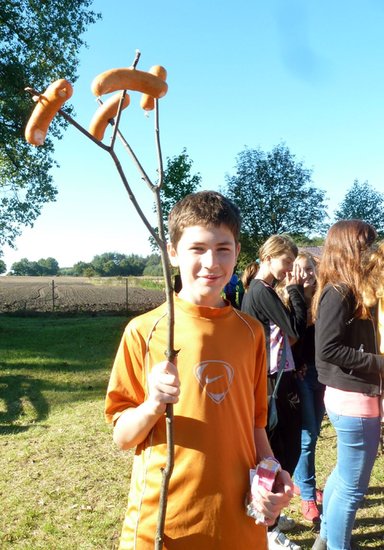 Gimnazjaliści z Dwójki  pożegnali lato