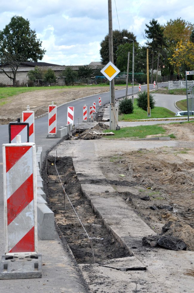 Nowa ścieżka rowerowa