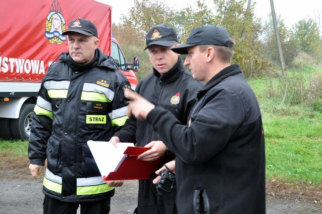 W terenie uczyli się ratować
