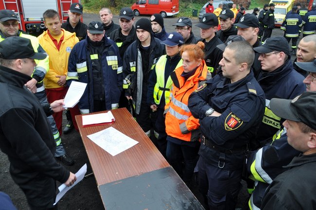 W terenie uczyli się ratować