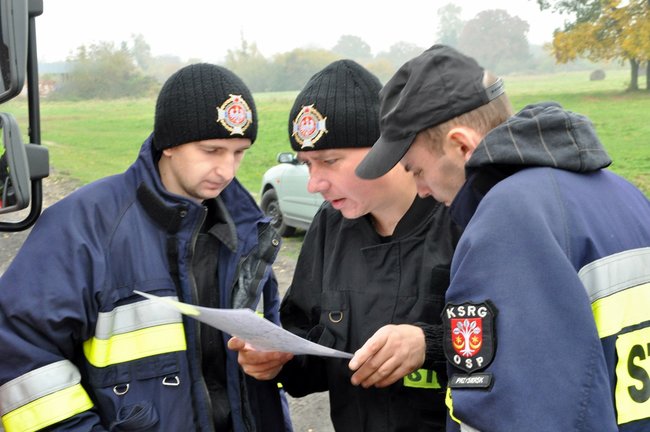 W terenie uczyli się ratować