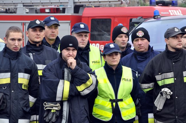 W terenie uczyli się ratować