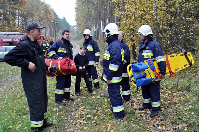 W terenie uczyli się ratować