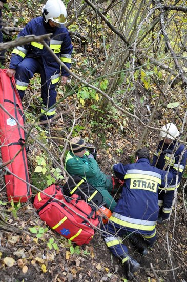 W terenie uczyli się ratować