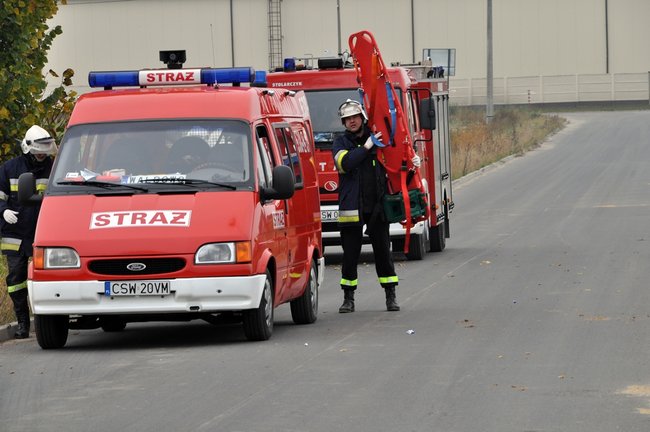 W terenie uczyli się ratować