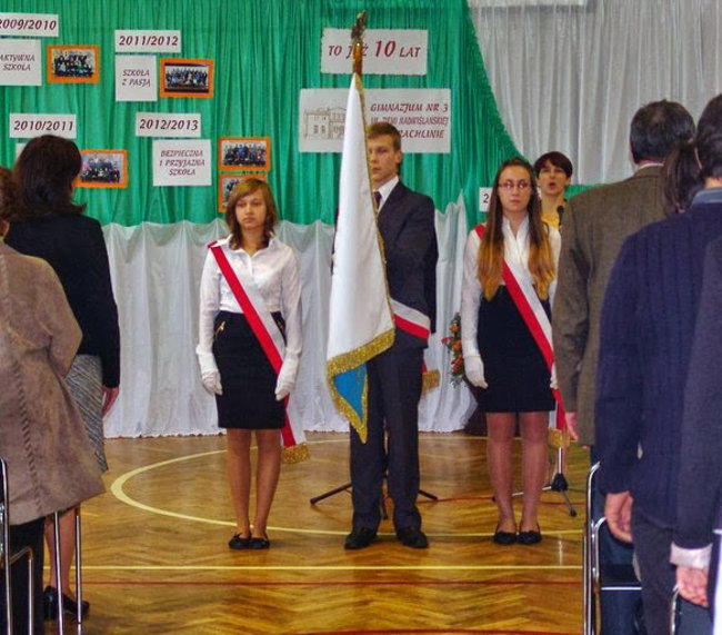 10-lecie Gimnazjum w Zbrachlinie