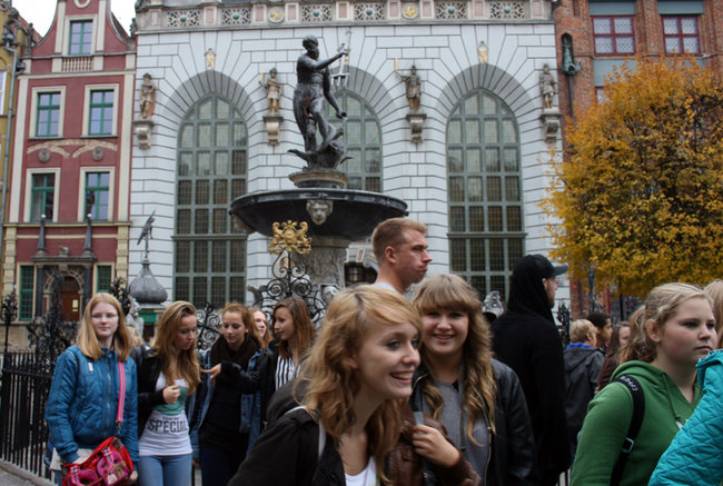 Gimnazjaliści z Polski i Niemiec na szlaku Mikołaja Kopernika