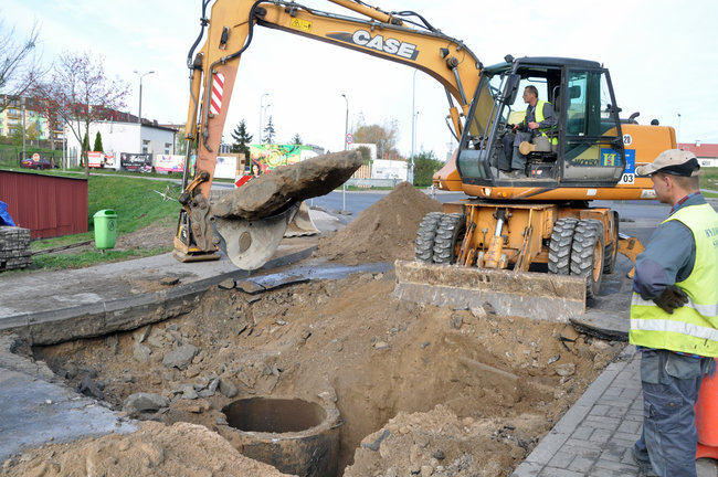 Nieprzejezdna Krausego przy kościele