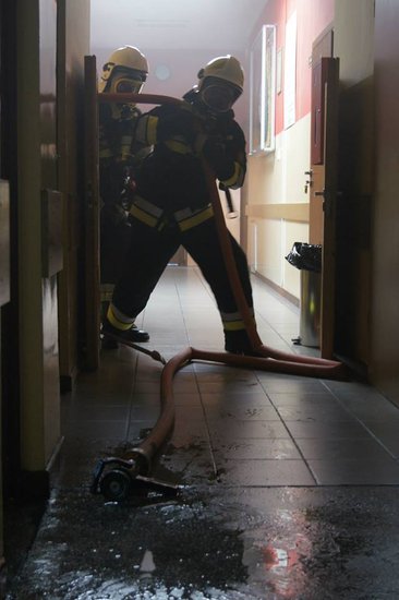 Pożar w Menedżerze