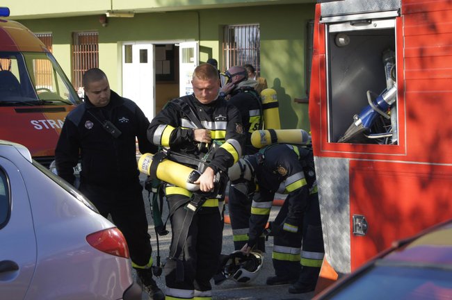 Pożar w Menedżerze