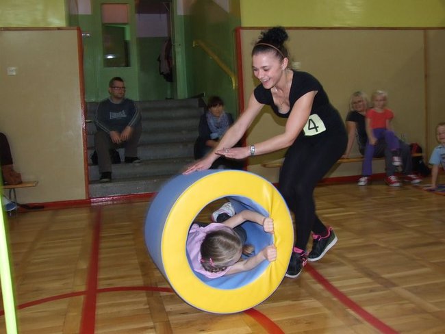 Sportowo z rodzicami w Przedszkolu nr 9