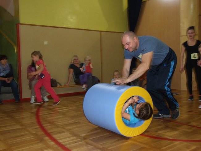 Sportowo z rodzicami w Przedszkolu nr 9