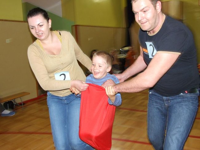 Sportowo z rodzicami w Przedszkolu nr 9