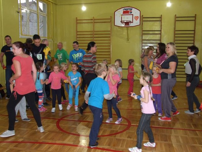 Sportowo z rodzicami w Przedszkolu nr 9