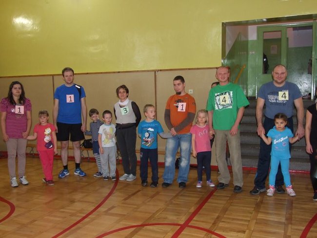 Sportowo z rodzicami w Przedszkolu nr 9