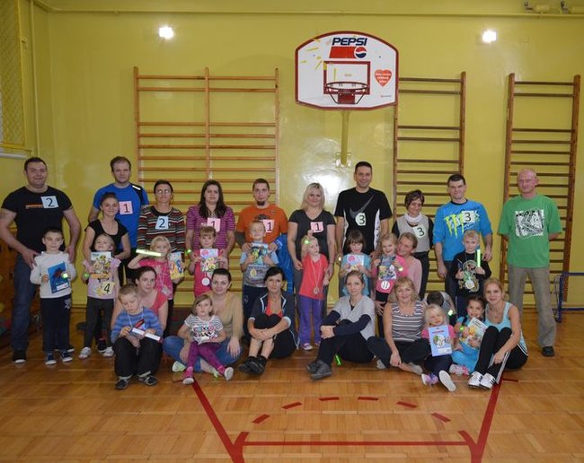 Sportowo z rodzicami w Przedszkolu nr 9