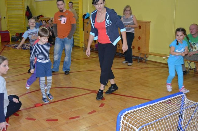 Sportowo z rodzicami w Przedszkolu nr 9