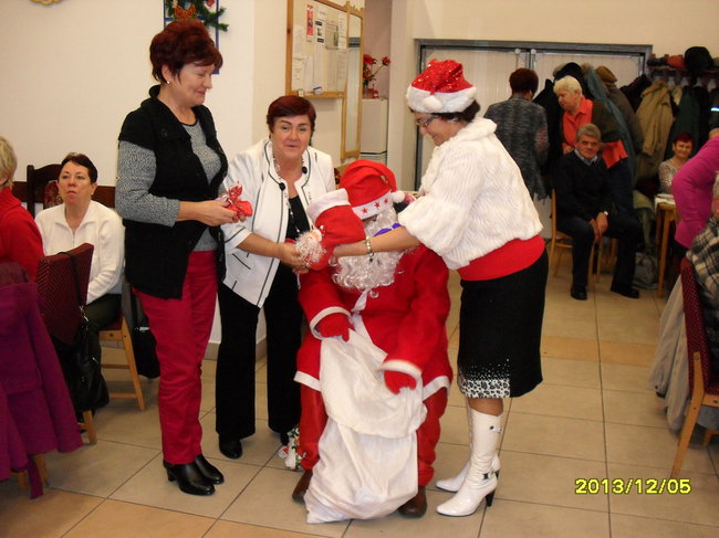 Spotkanie mikołajkowe w klubie ?WRZOS?