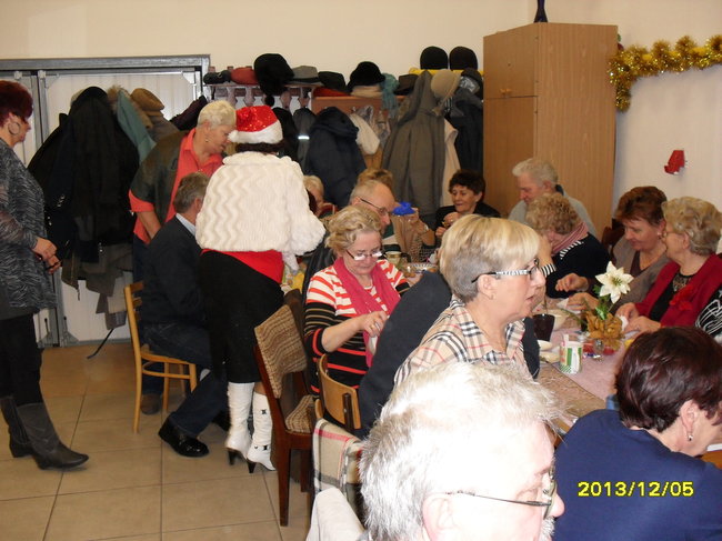 Spotkanie mikołajkowe w klubie ?WRZOS?