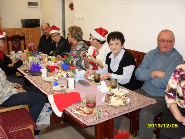 Spotkanie mikołajkowe w klubie ?WRZOS?