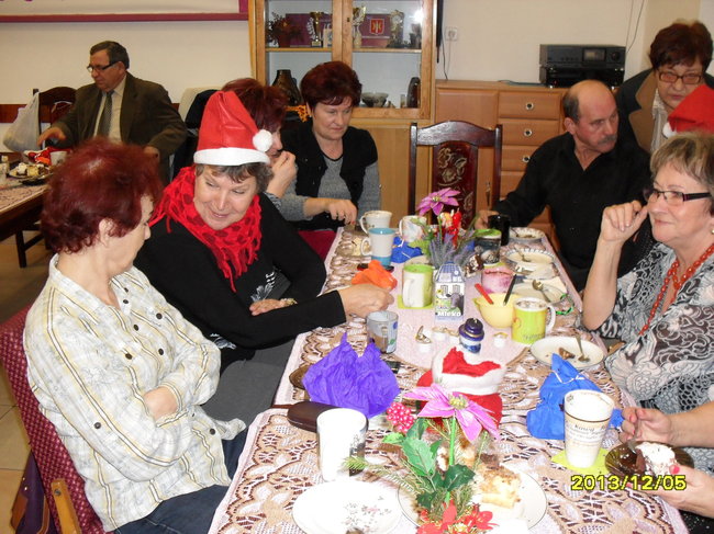 Spotkanie mikołajkowe w klubie ?WRZOS?