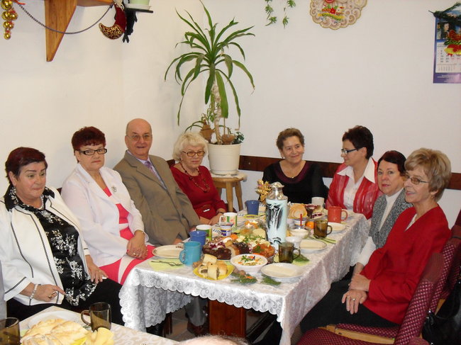 Opłatek w klubie ?WRZOS?