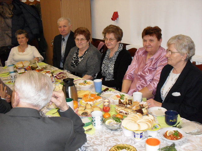 Opłatek w klubie ?WRZOS?