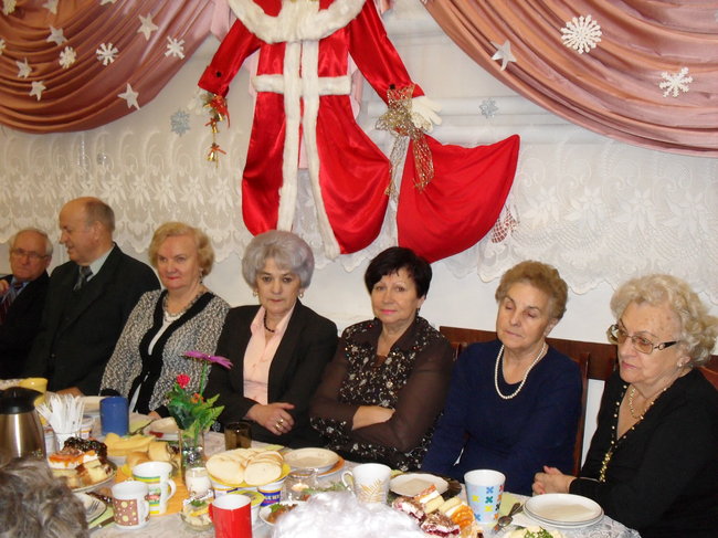 Opłatek w klubie ?WRZOS?