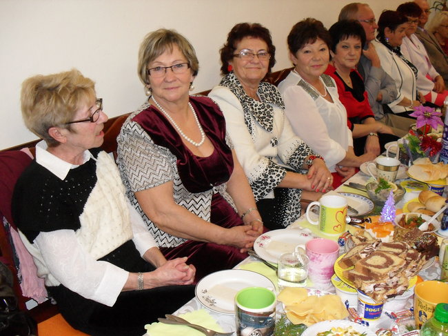 Opłatek w klubie ?WRZOS?