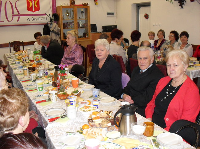 Opłatek w klubie ?WRZOS?