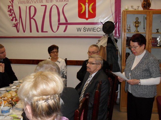 Opłatek w klubie ?WRZOS?