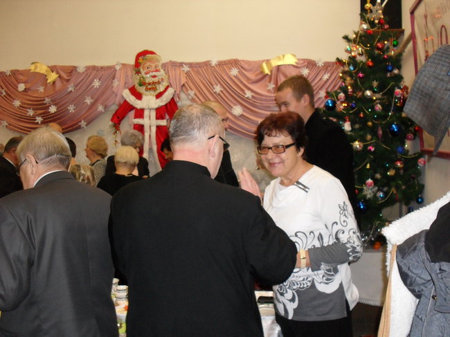 Opłatek w klubie ?WRZOS?