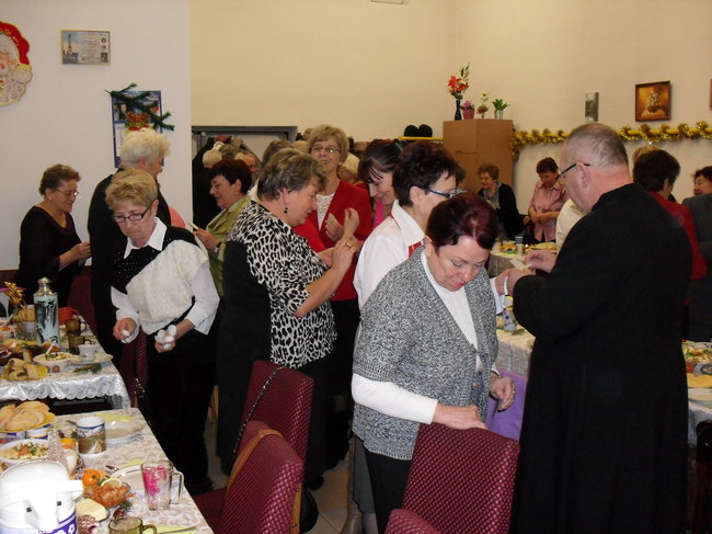 Opłatek w klubie ?WRZOS?