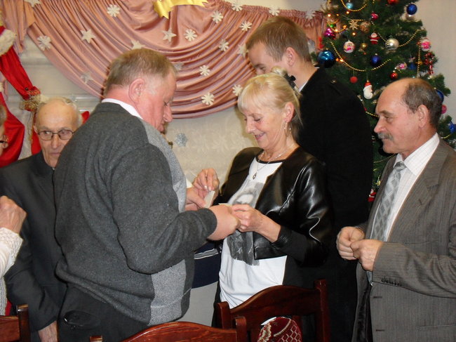 Opłatek w klubie ?WRZOS?