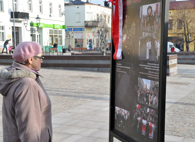Wystawa o prezydencie Kaczyńskim przez kilka dni w Świeciu