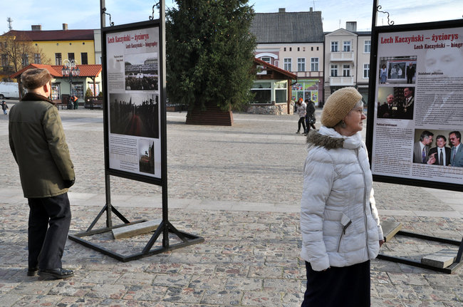 Wystawa o prezydencie Kaczyńskim przez kilka dni w Świeciu