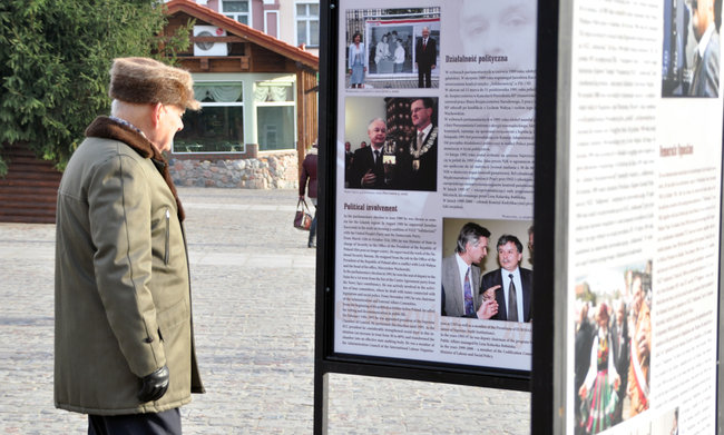 Wystawa o prezydencie Kaczyńskim przez kilka dni w Świeciu