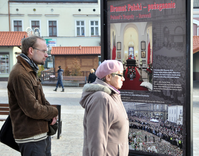 Wystawa o prezydencie Kaczyńskim przez kilka dni w Świeciu