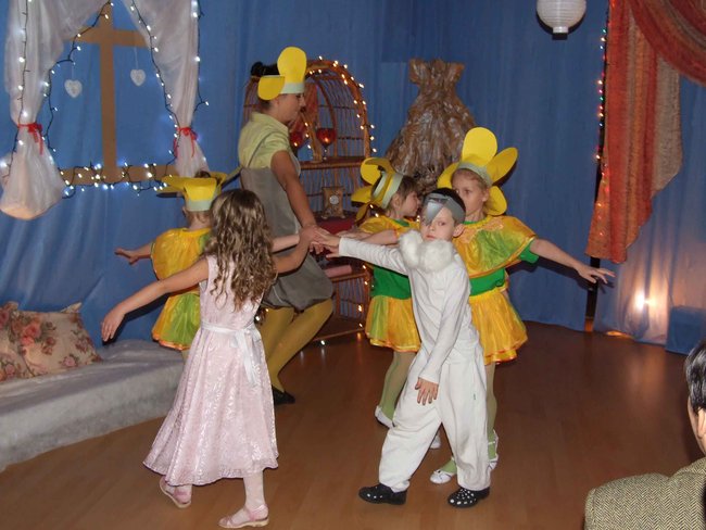 Wigilijnie w przedszkolu ?Pod klonem?