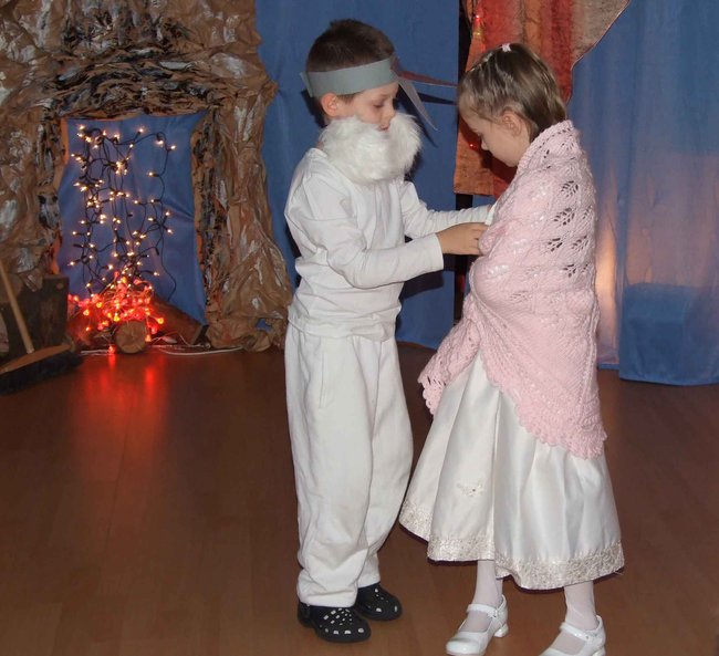 Wigilijnie w przedszkolu ?Pod klonem?